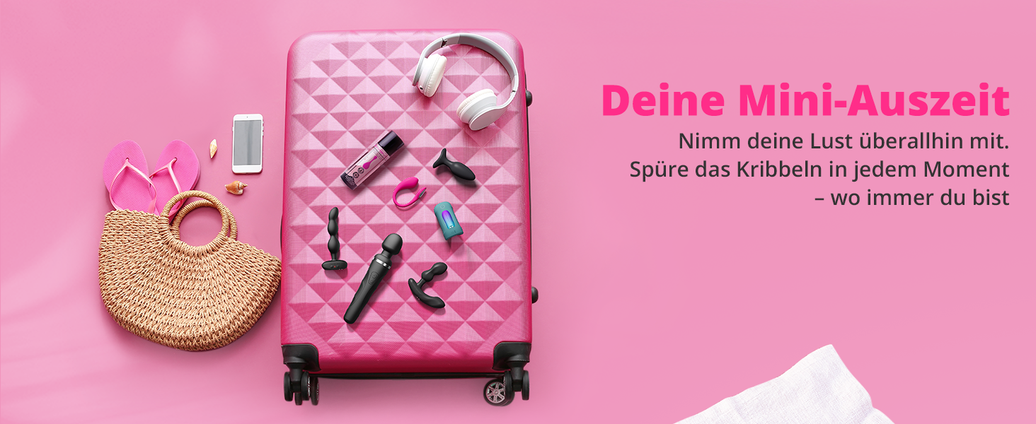 LOVENSE Lush Mini - міні-вібратор з дистанційним керуванням, 10000+ режимів, водонепроникний, для соло та парних ігор, ідеальний у подорожах