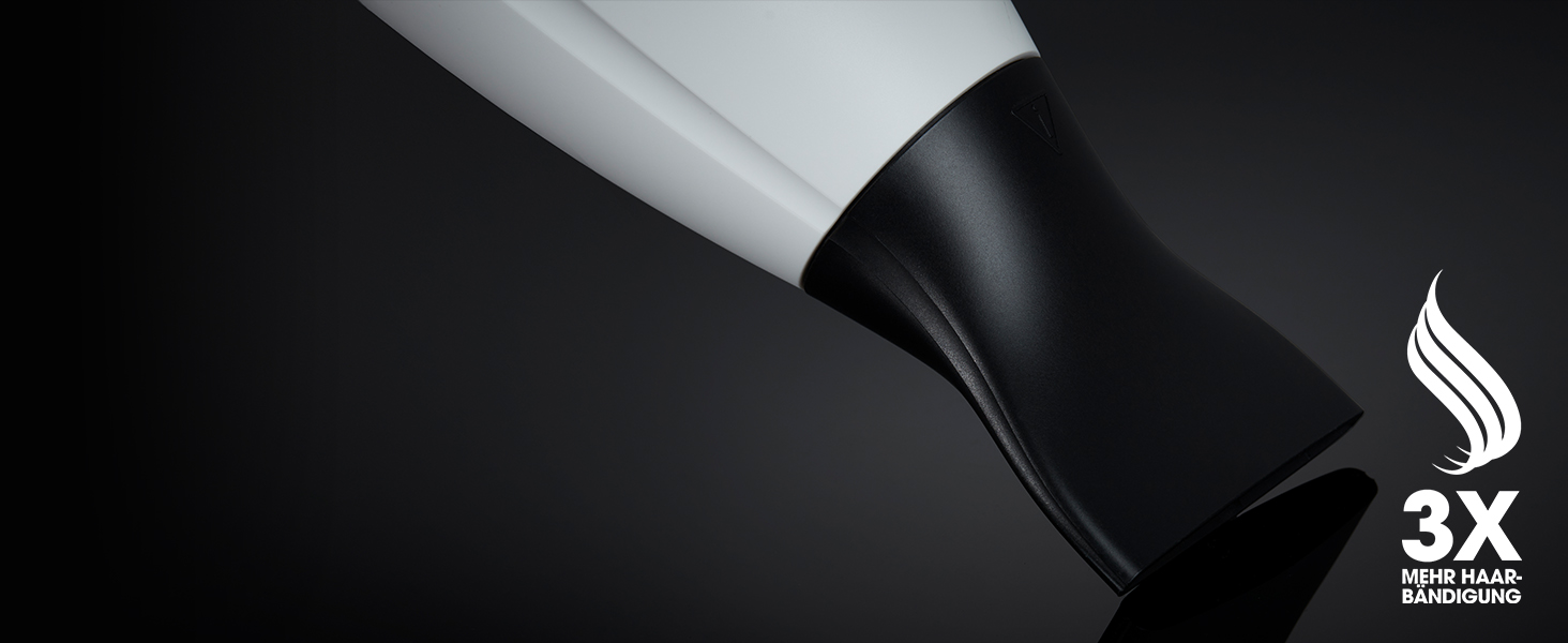 Професійний фен для волосся ghd Helios: швидке сушіння, низький рівень шуму, легка вага, білий колір