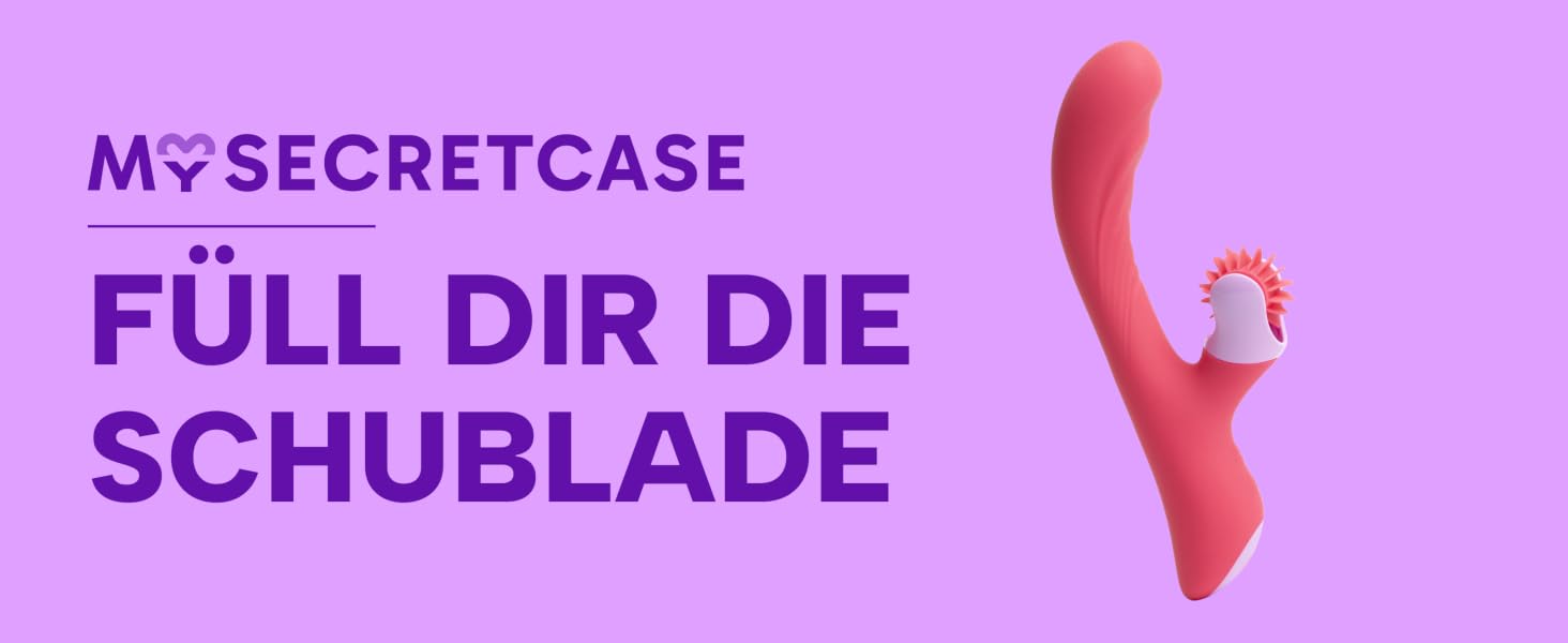 Вібратор для жінок MySecretCase Rabbit 21 см з насадками для клітора та G-точки, 9 режимів вібрації, секс-іграшка для пар
