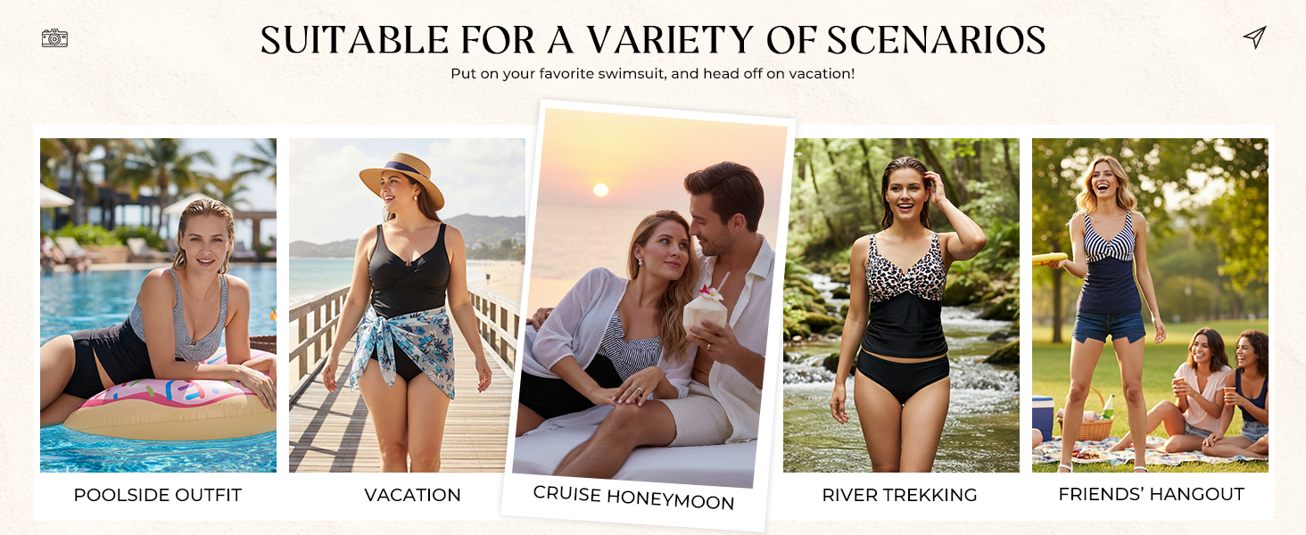 Топ для купальника Tankini Hanna Nikole з животом, зав'язками на грудях, V-подібним вирізом та принтом леопарда, S