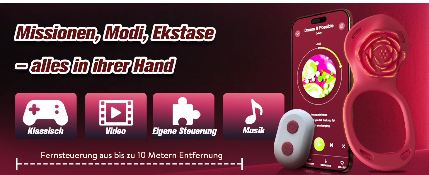 Вібратор для пар, BDSM роза з вібрацією для жінок, набір вібраторів для клітора з пультом, кільце для пеніса з пультом керуванням, еротичні іграшки для дорослих