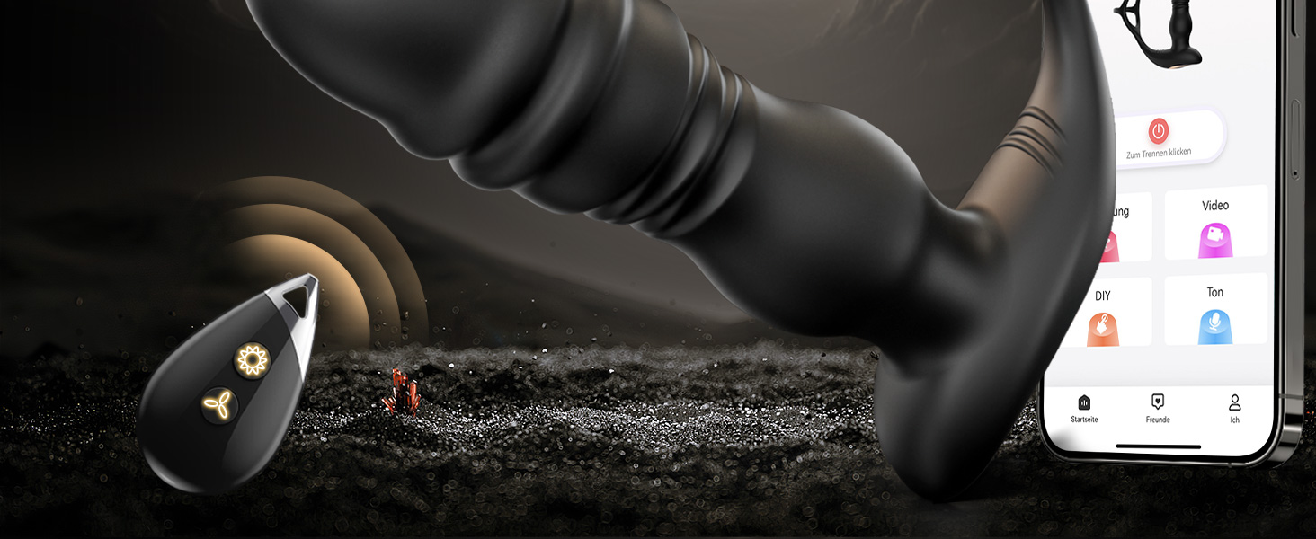 Анальні вібратори для чоловіків: дildo-вібратор, анальний плагін з 7 функцій, стимуляція простати, кільце для пеніса. Іграшки для пар.