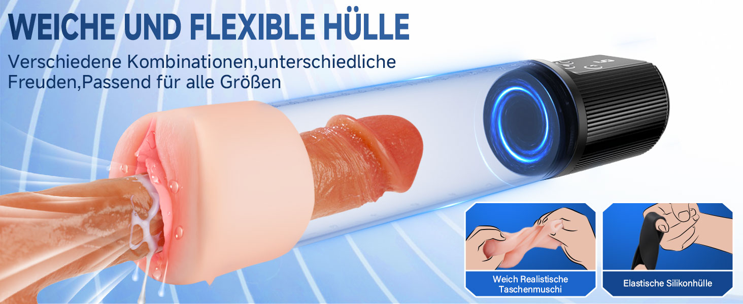 Набір секс-іграшок для пар Eisches: вібратори, стимулятори клітора, сосків та пеніса, анальний плагін, 10 режимів, прозорий