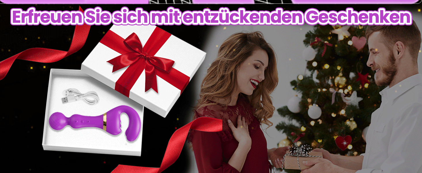 Вібратор дилда LYAMais G-Punkt з двома головками, 10 режимів вібрації, силікон, для жінок, парні ігри, стимулятор клітора, фіолетовий