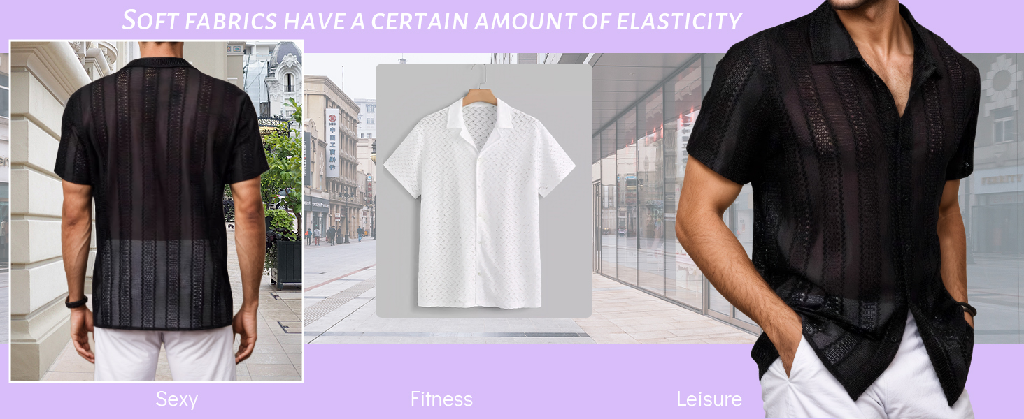 Чоловіча сорочка поло з мереживом AIEOE, літня, вільна, з короткими рукавами, чорна, розмір S-XXL