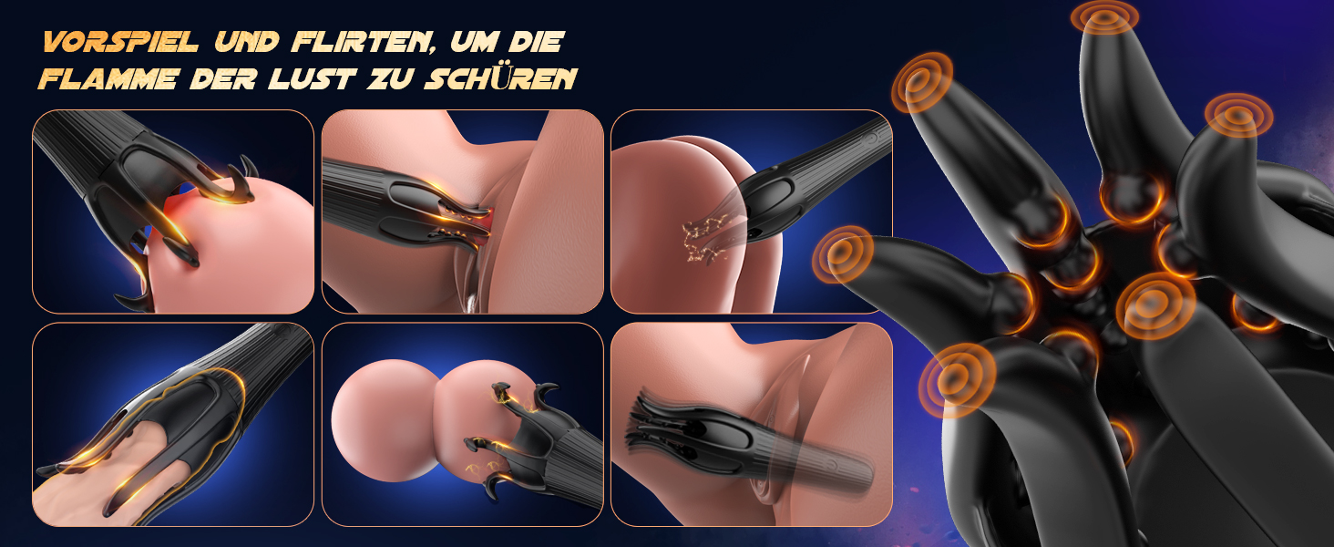 Мастурбатор для чоловіків з 10 режимами вібрації, стимулятор головки пеніса, іграшка для сексуальних задоволень, чорний