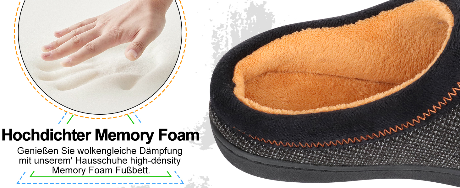 Чоловічі домашні капці BIAL з ефектом пам'яті (Memory Foam), теплі плюшеві тапочки з антиковзаючою підошвою для дому та вулиці, колір весняний зелений, розмір 44/45 EU