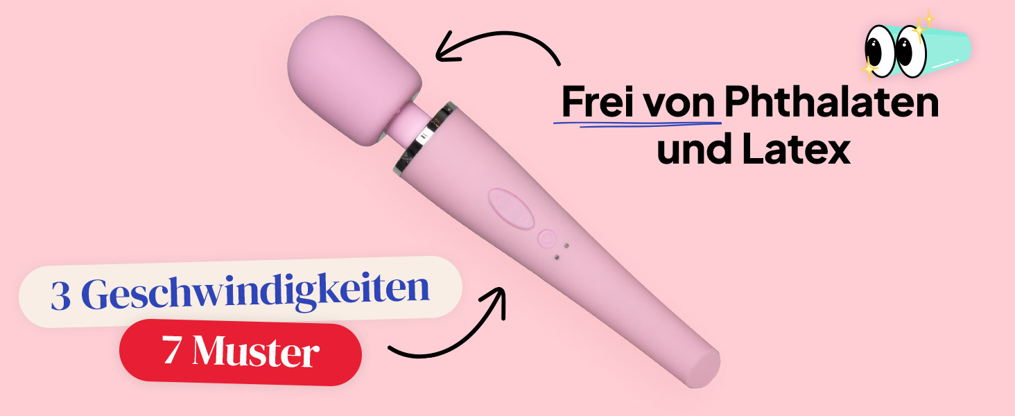 Масажер для тіла Luxy Silver (Pink) - Бездротовий вібратор для жінок з 10 режимами