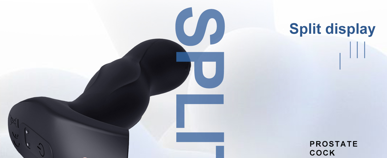 Анальний вібратор з електрошоком NAIXBTY для чоловіків: комплект з 3 електрошоком та 7 режимами вібрації, стимулятор простати, масажер, Buttplug, SM іграшка