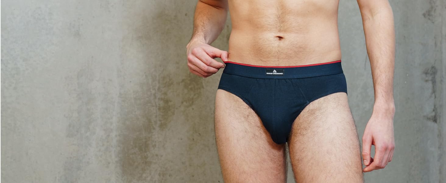 Боксеры чоловічі DANISH ENDURANCE 6 шт. (XXL, чорний) - бавовна, дихаючі, м'які, без етикетки