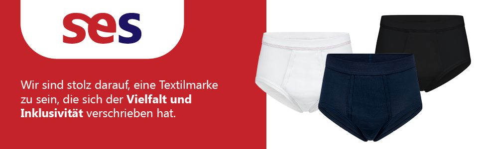 Чоловічі труси SES Feinripp, 5 шт. в упаковці, бавовна 100%, для чоловіків, м'який пояс, білі (M, чорні)