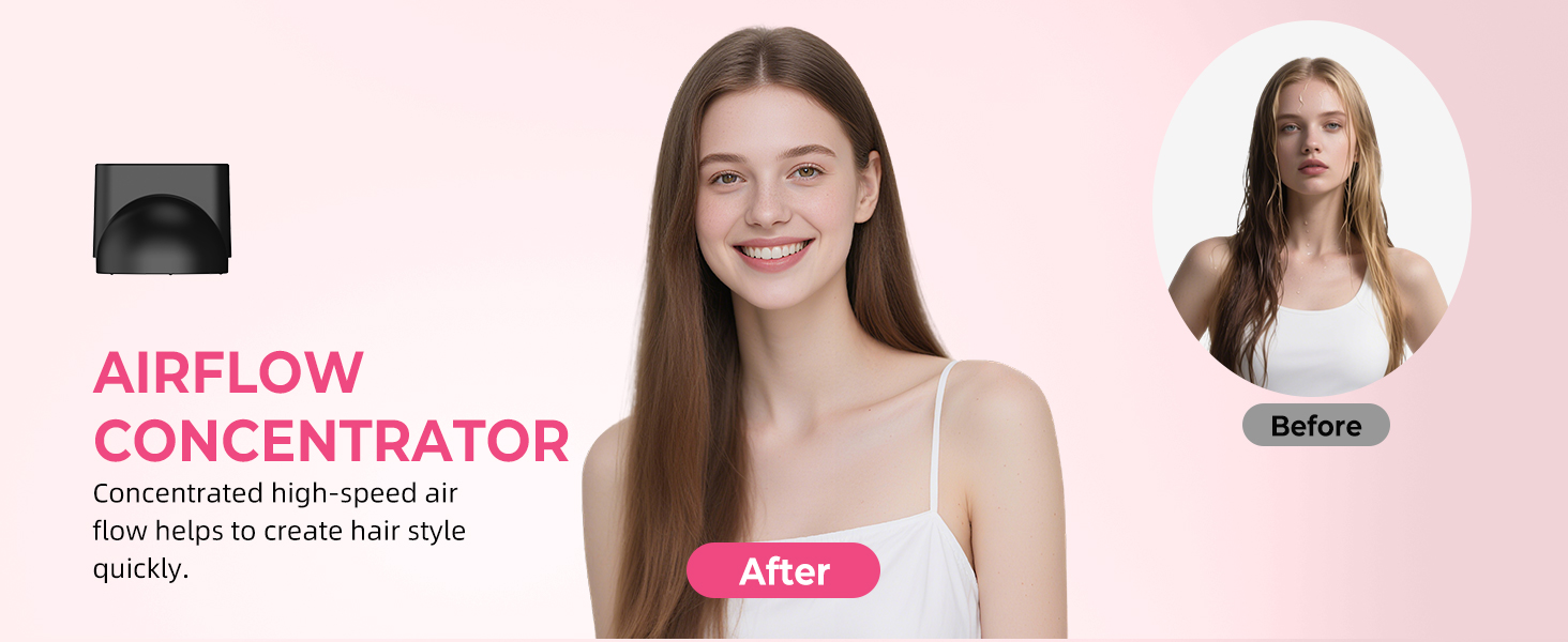 Мультифункціональний стайлер для волосся 7 в 1 Atopskins Airstyler Pro: фен з дифузором, круглі щітки, випрямляч та плойка для локонів Beach Waves, чорно-золотий
