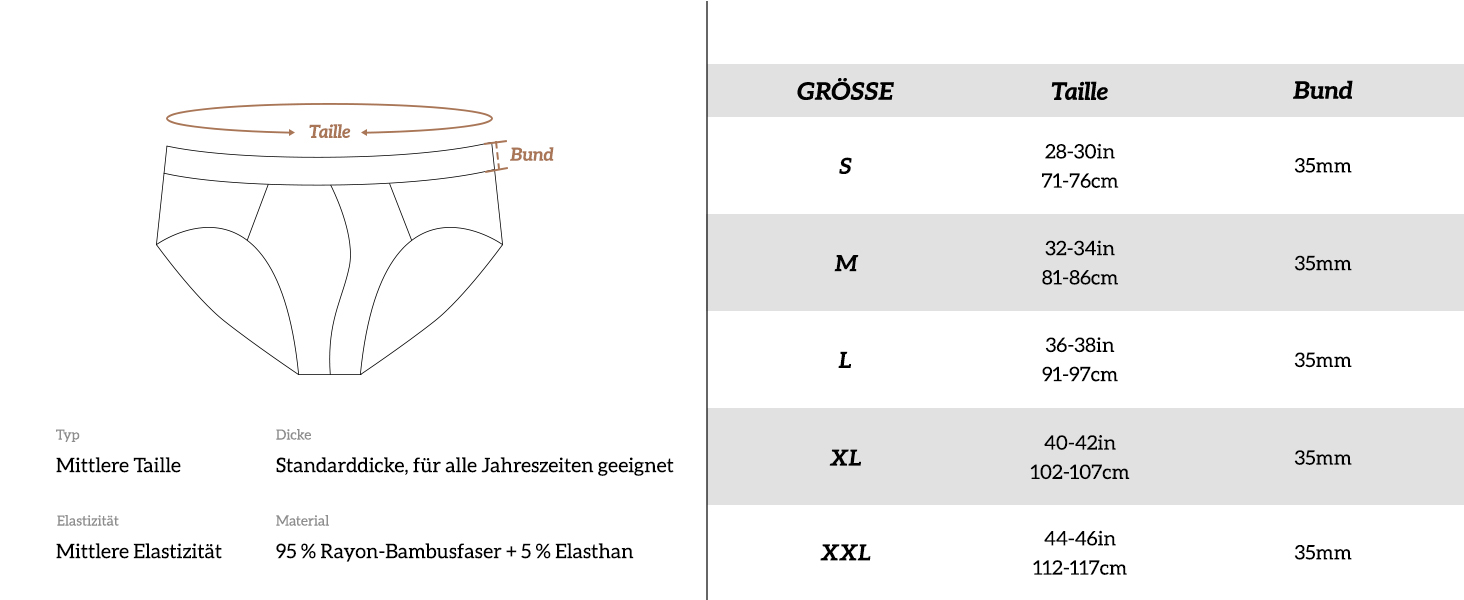 Чоловічі труси DAVID ARCHY (4 шт.) з бамбукової віскози, XL, сірі