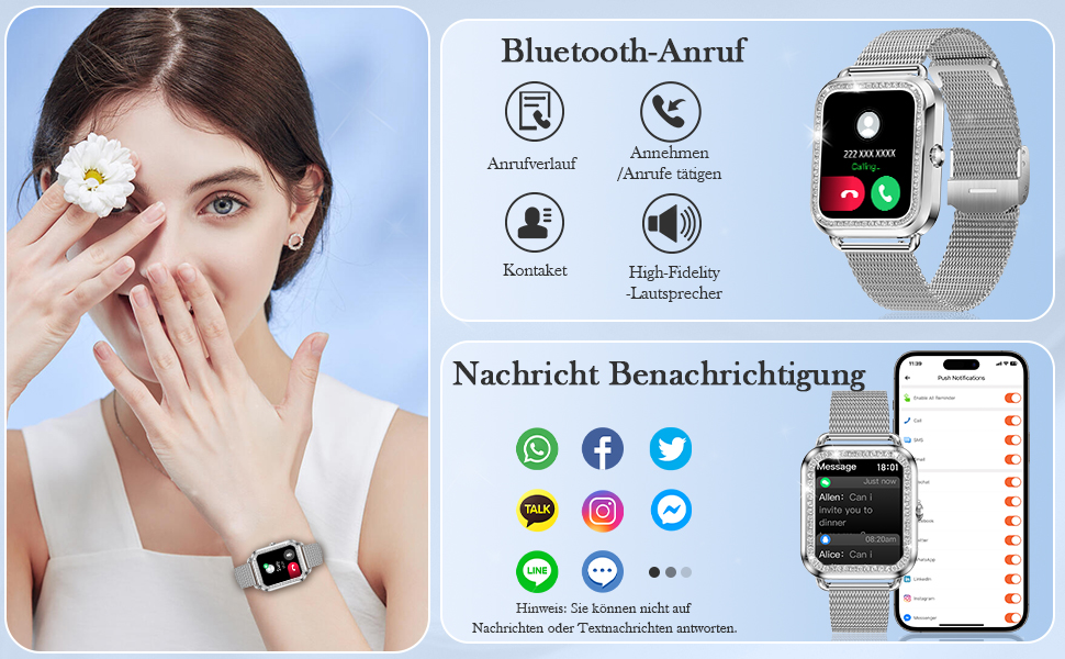 Смарт-годинник I52 Smartwatch сріблястого кольору