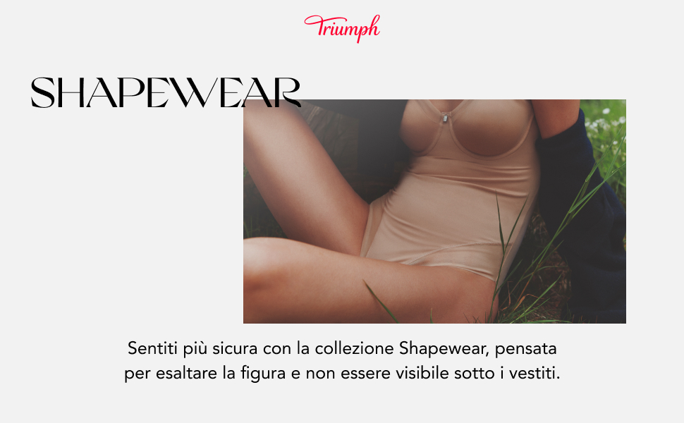 Коригуючий боді Triumph True Shape Sensation білого кольору, з підтримуючими чашками на кісточках та устілками (розмір 95B)