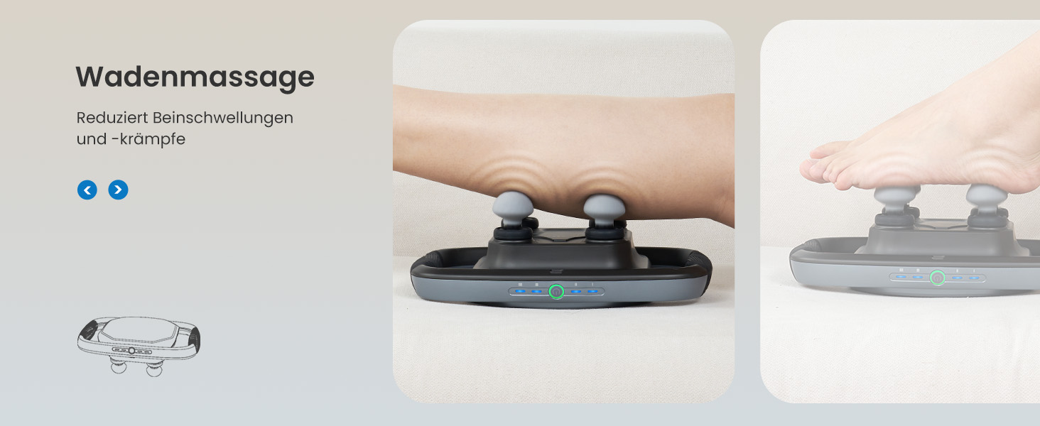 Перкусійний масажер RENPHO Massage Gun для глибокого масажу м'язів, 3200 об/хв, акумулятор 2500mAh, USB-C, 4 змінні насадки, чорний