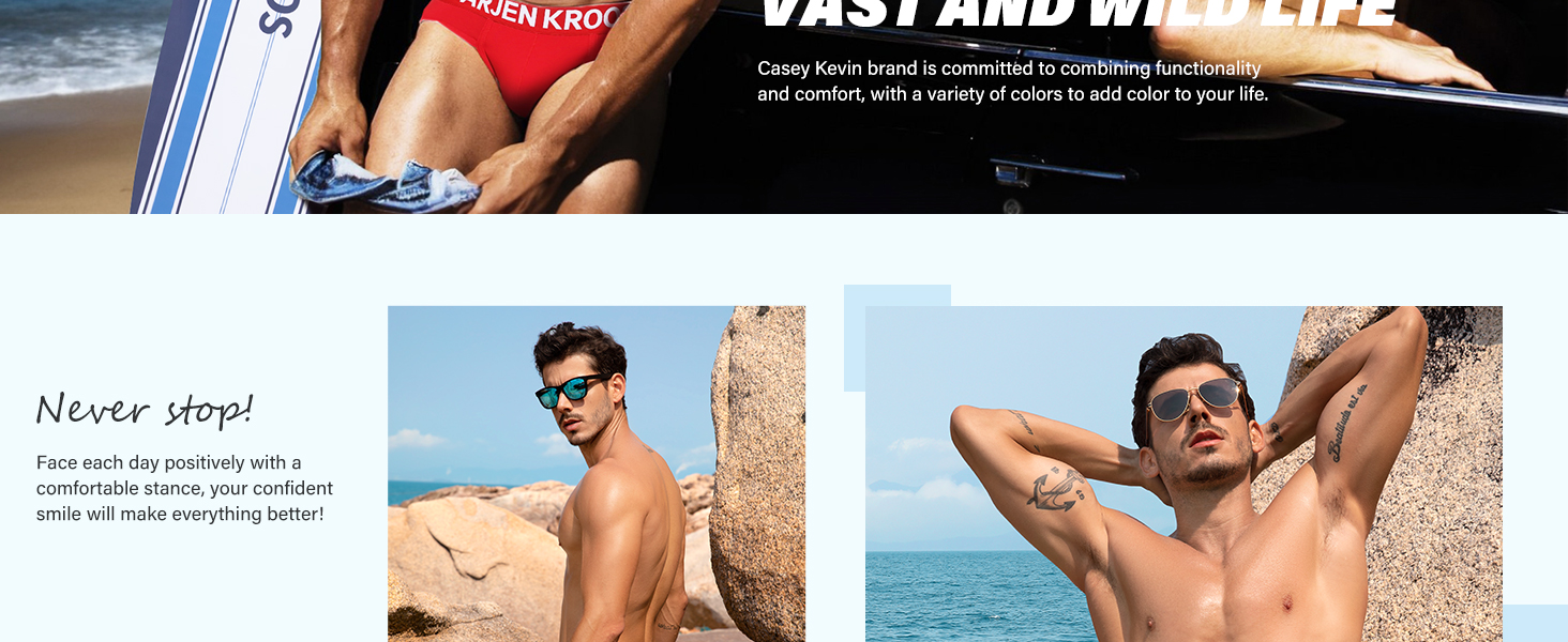 Труси чоловічі Herren Slip, бавовна, 6 шт. у наборі, кольорові (Kevin Herren)