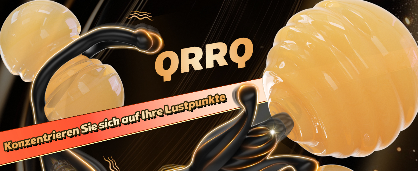 Вібратор для простати, анальний вібратор QRRQ з 9 режимами вібрації, USB зарядка, IPX6 водонепроникний, іграшка для чоловіків