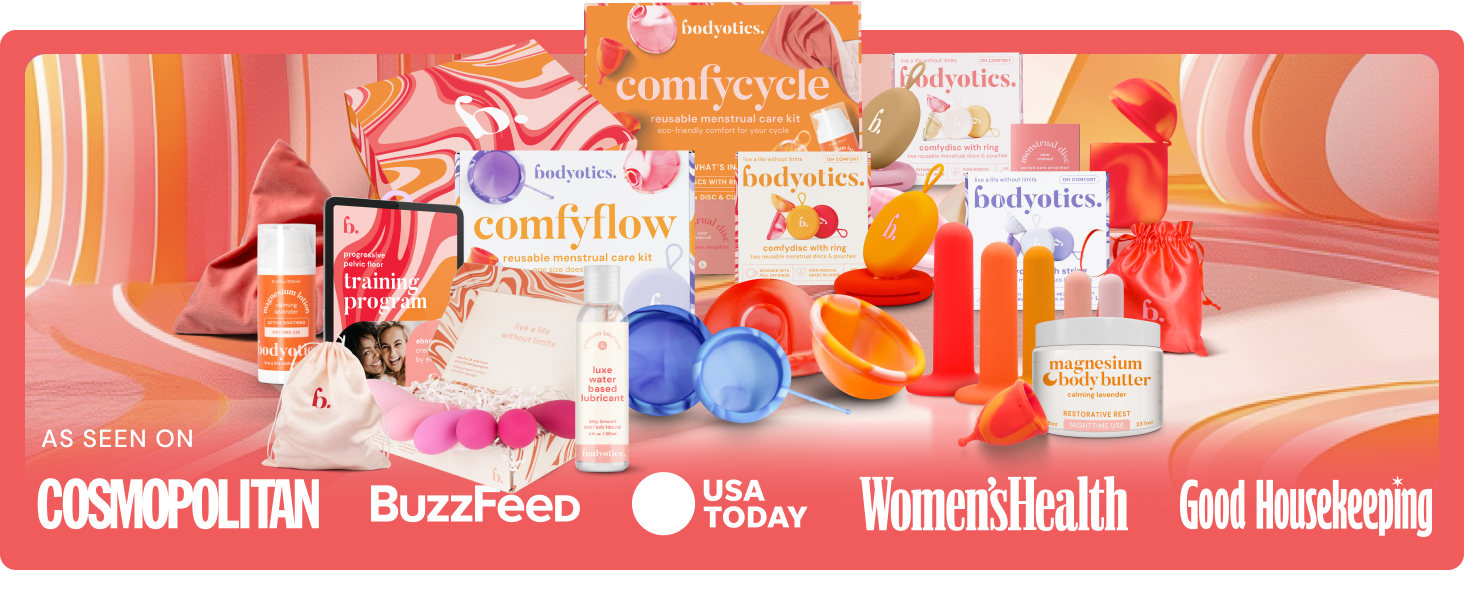 Bodyotics Тренажер для дна тазу для жінок - Комплект для тренування Kegel - 6-частинний набір для початківців