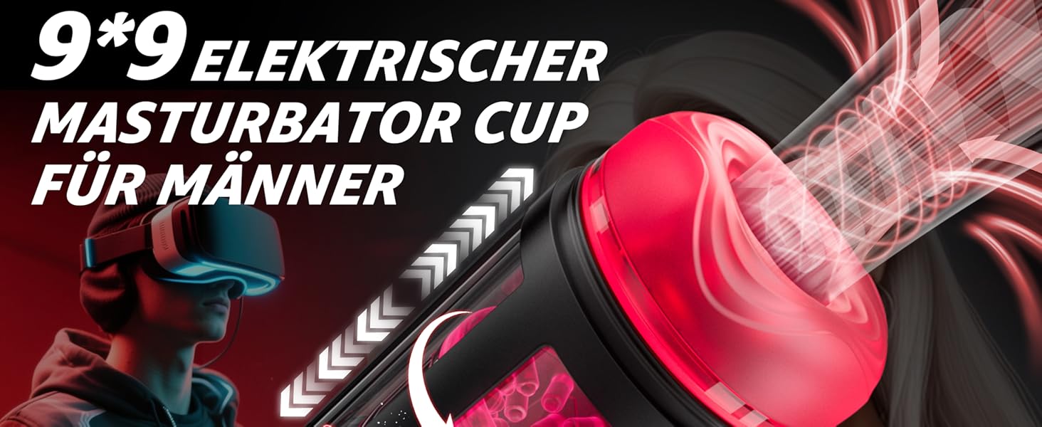 Електричний мастурбатор 4-в-1 для чоловіків з 9 режимами вібрації та телескопічною функцією, іграшка для сексу з імітацією ротової порожнини