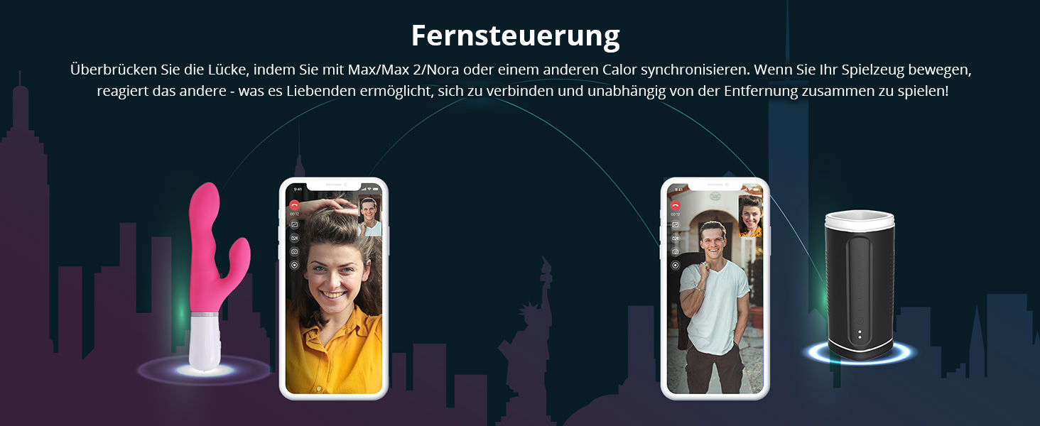 LOVENSE Calor Bluetooth - чоловічий мастурбатор з глибоким керуванням, автоматична вібрація, підігрів, секс-іграшка для чоловіків