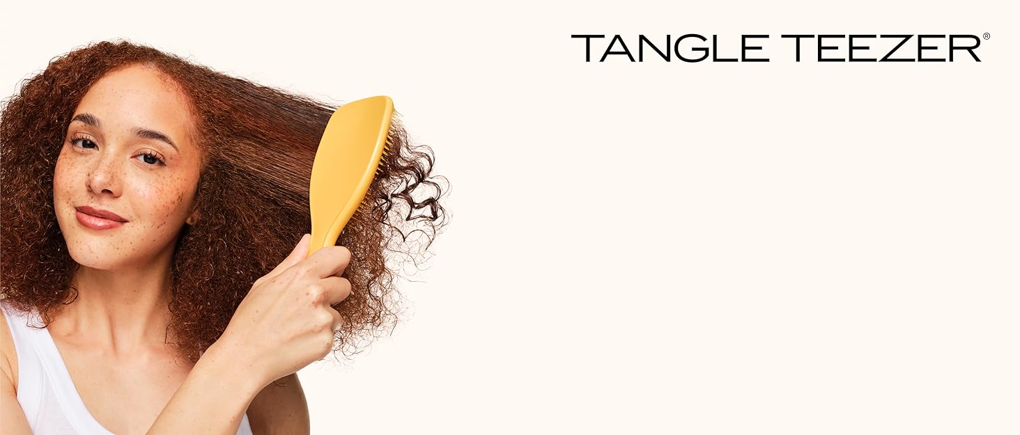 Щітка для волосся Tangle Teezer Ultimate Detangler для вологого та сухого волосся, розплутувальна щітка для всіх типів волосся, чорна