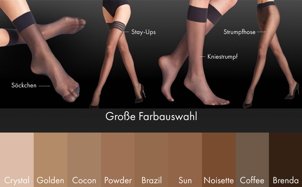 Штрипки FALKE x Kaviar Gauche для жінок, прозорі, розкішні, для весілля, без гумки, тонка шва на кінчику, м'яка тканина, білий перламутр, S-M, 1 шт.