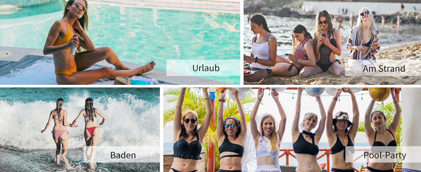 Купальник жіночий Badeanzug з високою талією, push-up, V-подібний виріз, рюші, моделює фігуру, великі розміри 42 NB