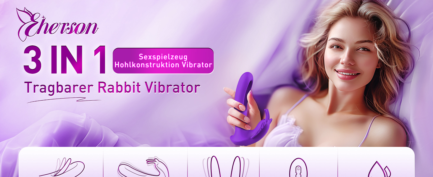 Вібратор для жінок з 9 режимів вібрації та пультом дистанційного керування, стимулятор клітора, фіолетовий