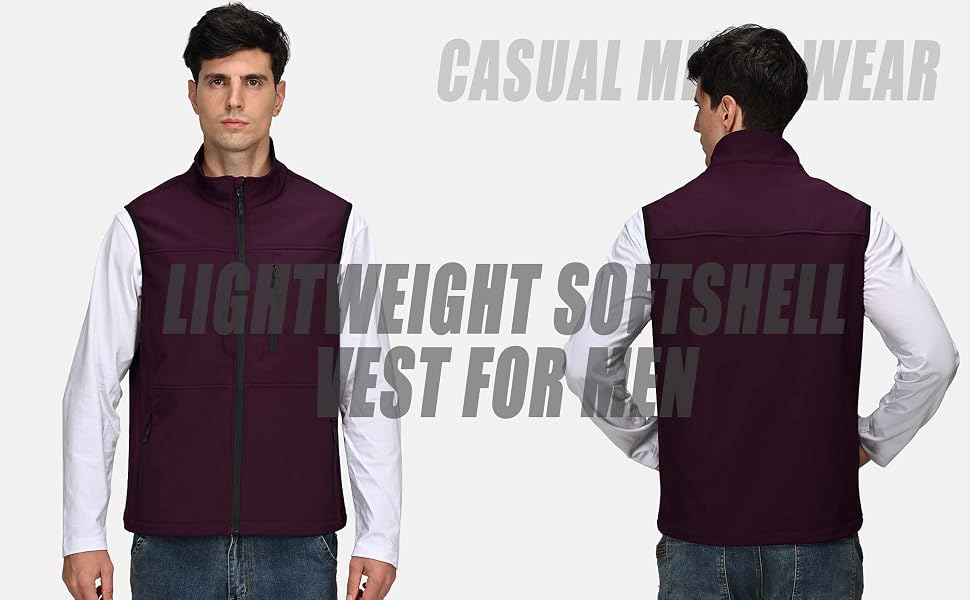Чоловічий легкий жилет Softshell з флісовою підкладкою, спортивний жилет-бодівормер для бігу, походів та роботи, темно-сірий, розмір XXL