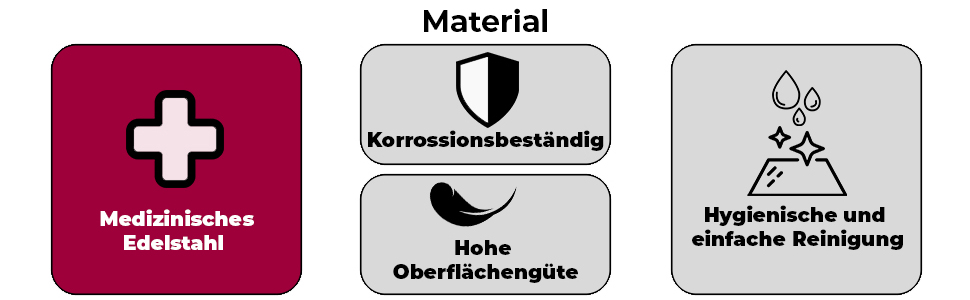 Розширювач уретри Prinzenzepter з нержавіючої сталі (3 розміри, Ø 10 мм) для чоловіків