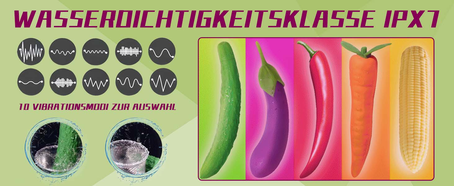 Вібратор для жінок, стимулятор G-точки, 19.6 см, 10 режимів вібрації, секс-іграшка для дорослих (кукурудзяний дільдо)