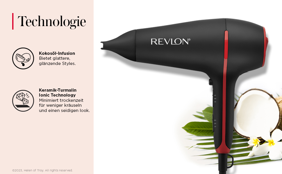 Фен для волосся Revlon Fast & Light RVDR5823 SmoothStay — професійний, швидка сушка