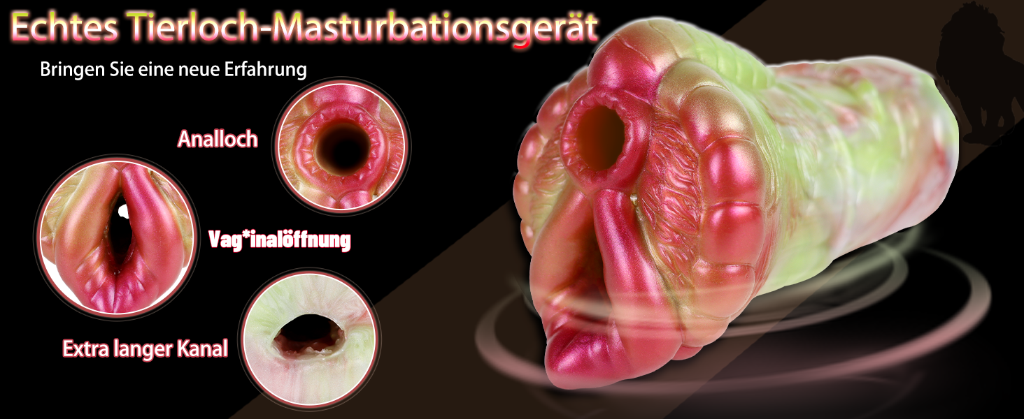 Силіконовий вагінальний мастурбатор Lmgoc Tierserie – реалістичний секс-іграшка для чоловіків, 3D модель, портативна еротика