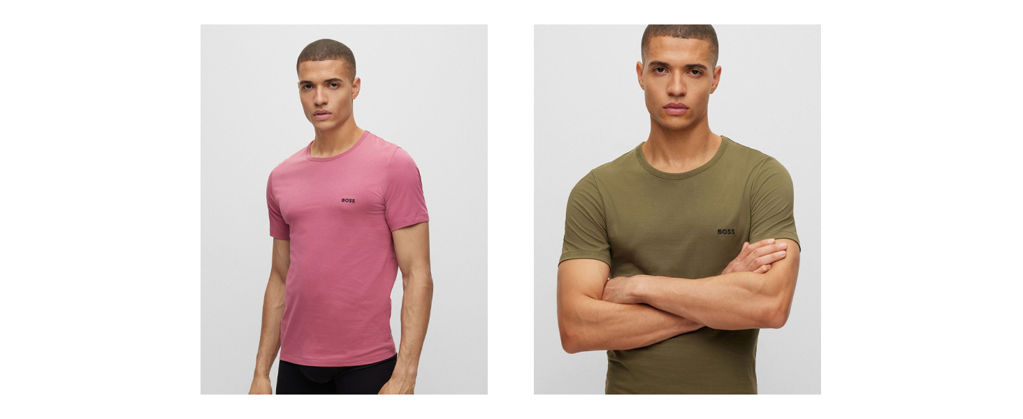 Труси чоловічі BOSS 3P Power з бавовни з логотипом на гумці (M)