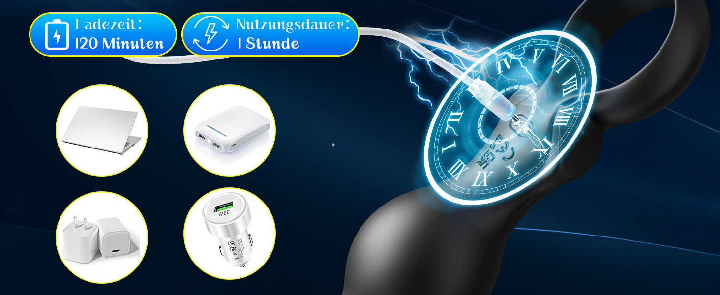 Анальний вібратор для чоловіків та жінок, комплект з 10 режимів вібрації, іграшки для дорослих