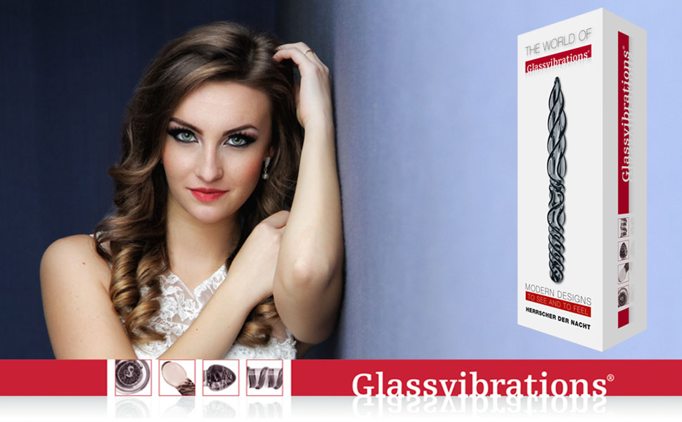 Скляний дildo 