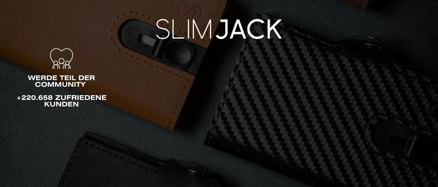 Чоловічий смарт-гаманець SLIMJACK з монетницею та RFID-захистом, шкіряний тримач для кредитних карток з алюмінієвим корпусом, темно-коричневий