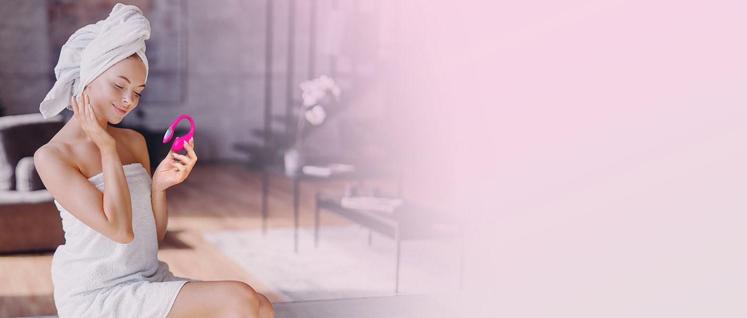 LOVENSE Lush Mini - міні-вібратор з дистанційним керуванням, 10000+ режимів, водонепроникний, для соло та парних ігор, ідеальний у подорожах