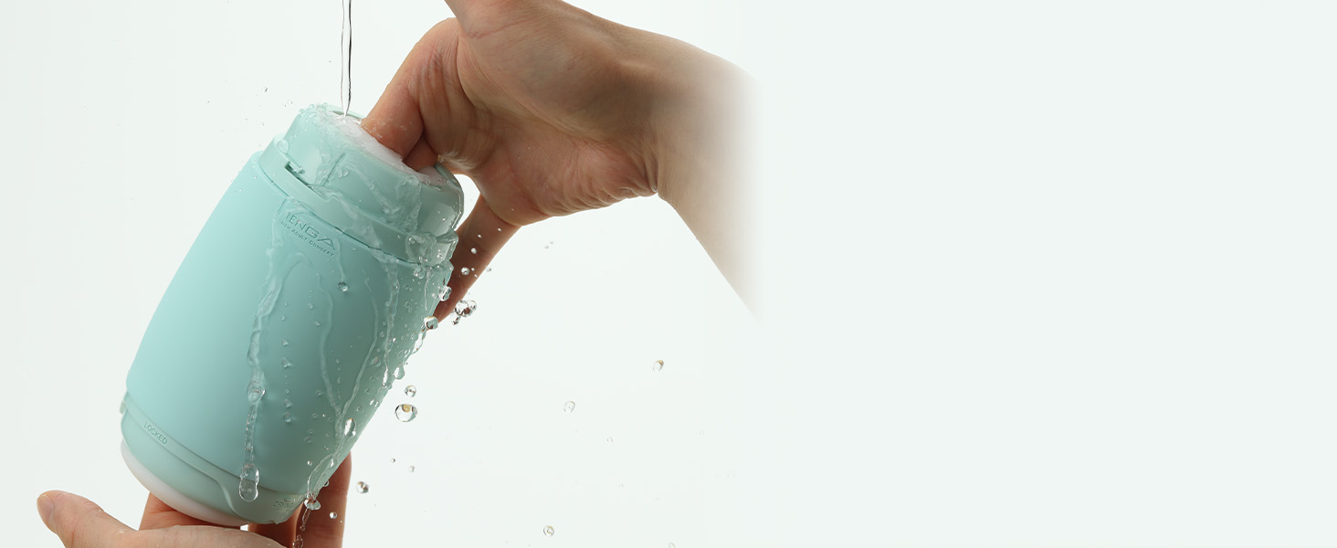 Мастурбатор Tenga Puffy Erdbeerrosa (Полунично-рожевий) 16,5 см (Sugar White)