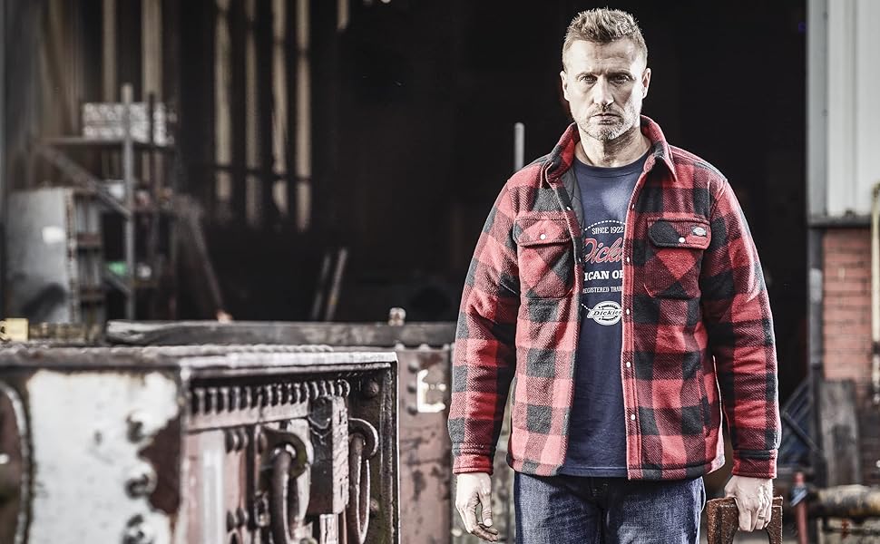 Чоловічий шкіряний ремінь Dickies з подвійною шпилькою, коричневий, розмір 42