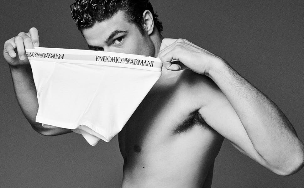 Слип Emporio Armani (2 шт.) XL Чорний/Чорний - чоловіча білизна