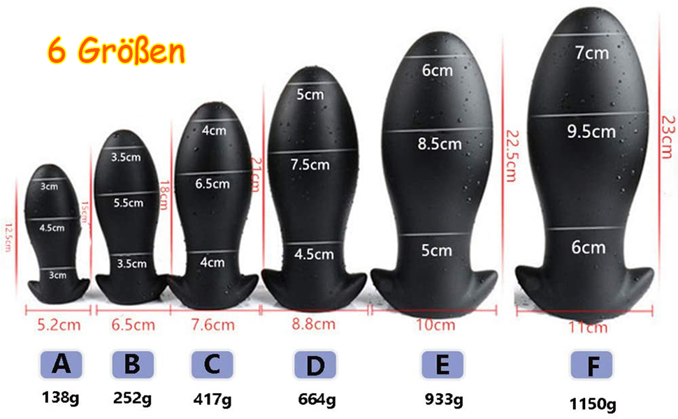 Силіконовий анальний плаг Jinqian для пар (золотий)