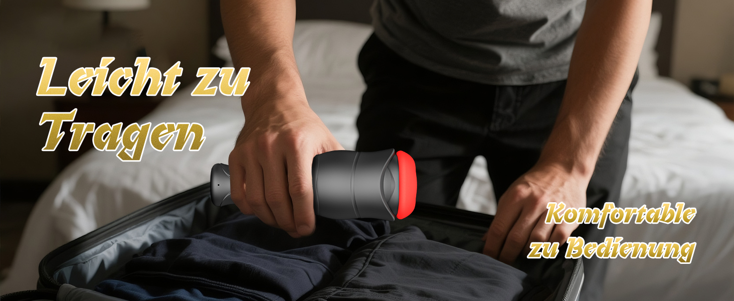 Електричний мастурбатор для чоловіків Buntune – Solo, 10 режимів вібрації, 5 режимів тиску, USB-зарядка, IPX6 водонепроникний, силікон, 3D стимуляція