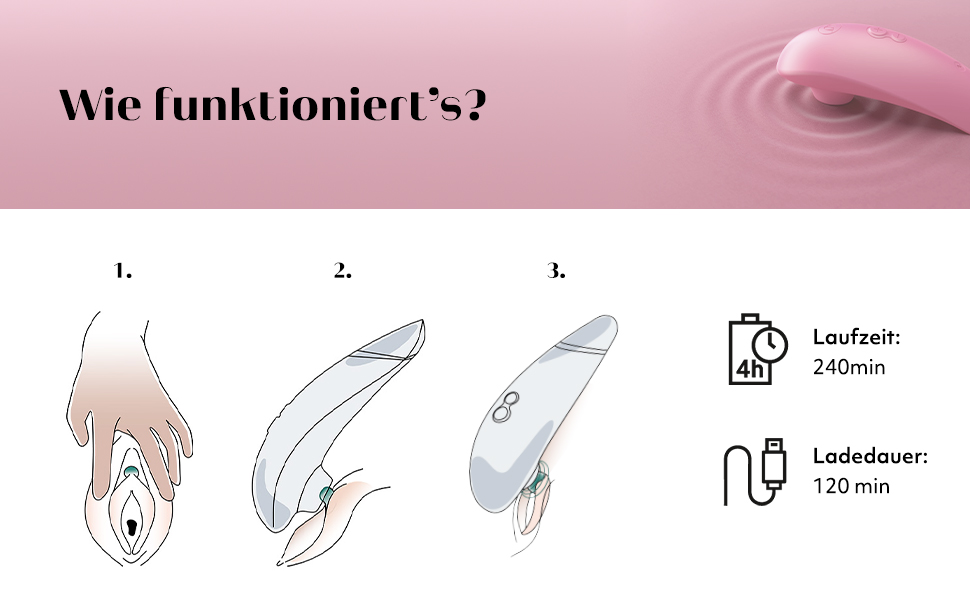 Womanizer Premium: вібратор для жінок, стимулятор клітора, преміум-якість, чорний (Bonnie Strange Eco)