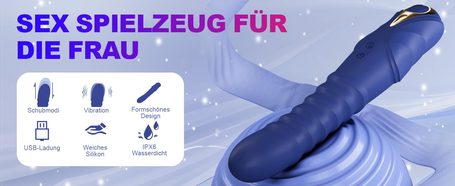 Вібратор для жінок Leiser – 2-в-1 вібратор-дилдo з 10 режимів вібрації та 3 режимами імпульсу, гнучкий наконечник для стимуляції G-точки та клітора, м'який силікон, перезаряджається, дискретна упаковка