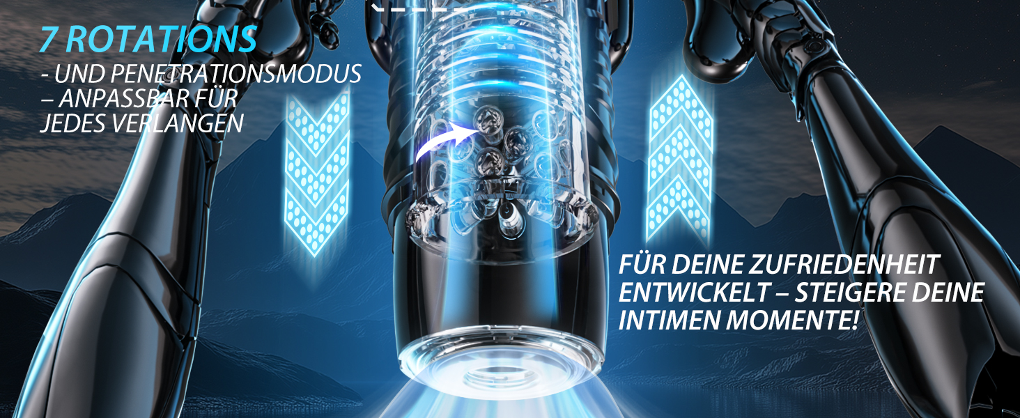 Електричний мастурбатор для чоловіків з 6 режимами та 5 швидкостями, вібраційний секс-іграшка (Чорно-білий)