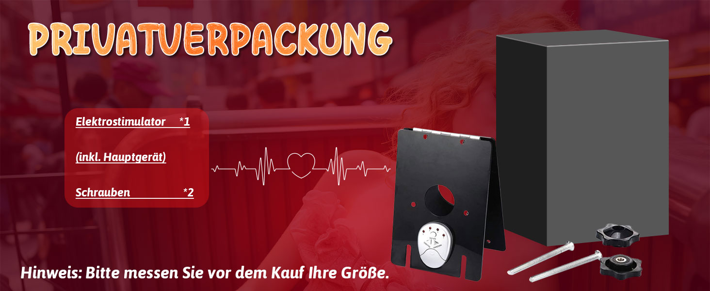 Електричний пристрій для стимуляції та контролю, чорний