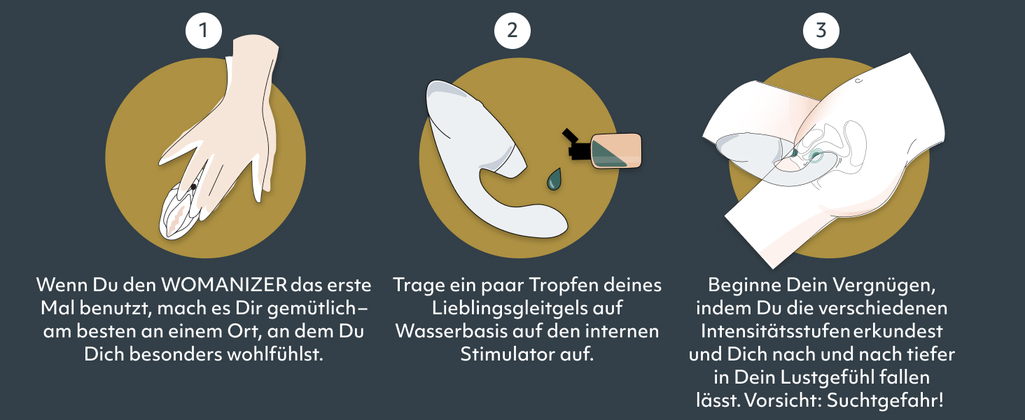 Womanizer DUO 1: Вібратор-заспокійник та стимулятор G-точки з присоскою, 12 рівнів інтенсивності, чорний/золотий