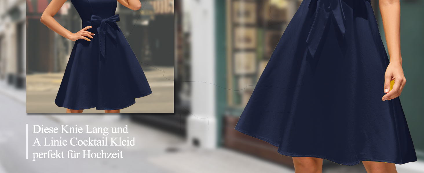 Сукня Dressystar вінтажна 50-х років з короткими рукавами в горошок, Burgundy XL